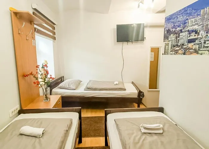 Konukevi Bascarsija - Private Bath, Tv & Aircon Saraybosna